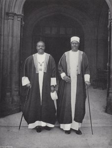 Ugandalı Kaikiro ve Sekreteri by J. Benjamin Stone